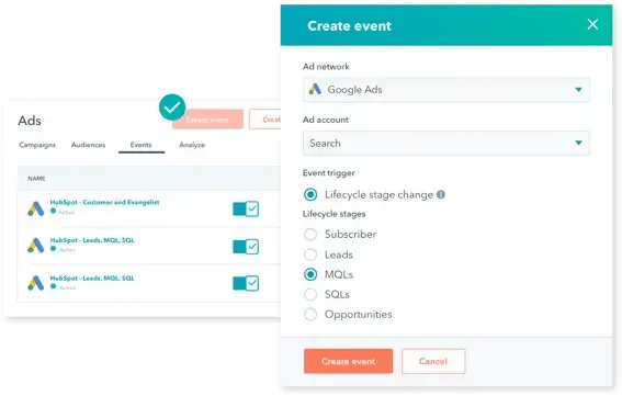 hubspot tracking conversion